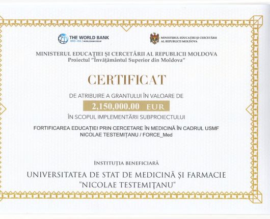 Moldova Higher Education project