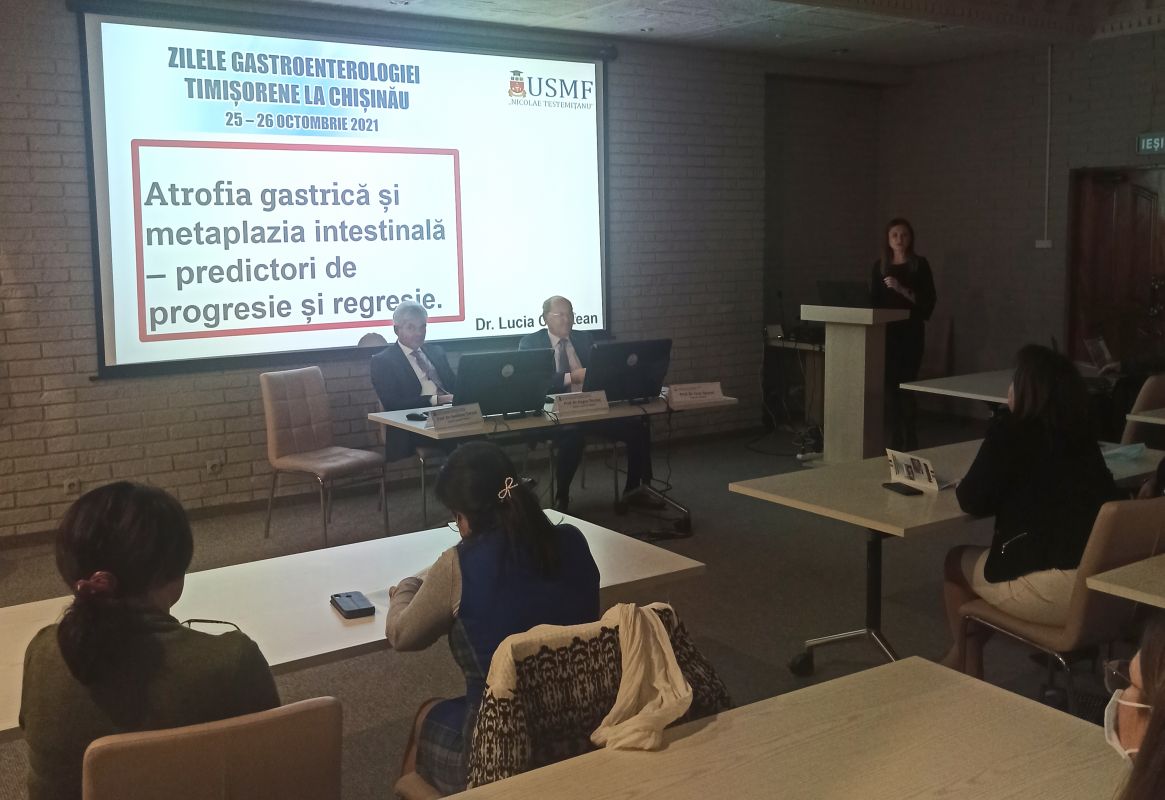 Zilele gastroenterologiei timișorene la Chişinău