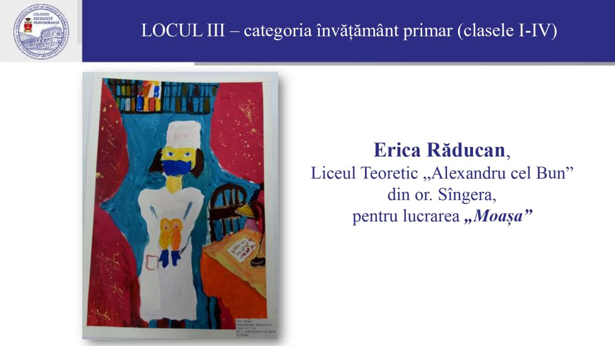 concursul de desene „Medicul – prin ochii unui copil”